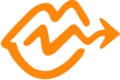 Logo der Bundesvereinigung Stottern & Selbsthilfe (BVSS), Grafik eines Mundes